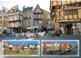 Delcampe - 56 VANNES Jardins Et Remparts Multivue (Scan R/V) N° 6 \MS9023 - Vannes
