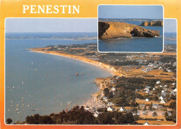 Delcampe - 56 PENESTIN Plage De La Mine D'Or Et Les Falaises (Scan R/V) N° 55 \MS9033 - Pénestin