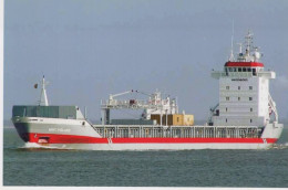 Delcampe - Mississippi Borg Cargo Ship Postcard Size Real Photo #SDG063 - Handel
