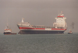 Delcampe - MICHIGANBORG Cargo Ship 1999 Postcard Size Real Photo #SDG060 - Schlepper