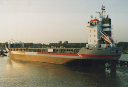 Delcampe - MORRABORG Cargo Ship 1999 Postcard Size Real Photo #SDG073 - Handel