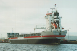 Delcampe - METSABORG Cargo Ship Postcard Size Real Photo #SDG058 - Handel