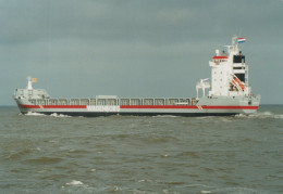 Delcampe - METSABORG Container Ship 2000 Postcard Size Real Photo #SDG059 - Handel