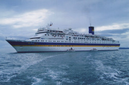 Delcampe - P&O Pacific Sun Cruise Ship 2008 Postcard Size Real Photo #SDG009 - Dampfer