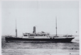 Delcampe - Houtman Cargo Ship 1913 Postcard Size Real Photo #SDF964 - Handel