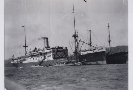 Delcampe - HOUTMAN Passenger Ship Postcard Size Real Photo #SDF969 - Dampfer