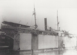 Delcampe - Gouverneur Generaal SJacob Cargo Ship Postcard Size Real Photo #SDF951 - Handel