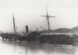 Delcampe - GRAAF V BYLANDT Warship Postcard Size Real Photo #SDF955 - Krieg