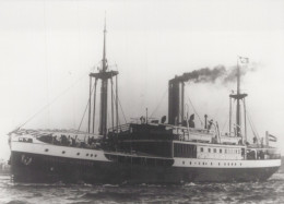Delcampe - ADMIRAAL DE RUYTER VAN SWIETEN Passenger Ship Postcard Size Real Photo #SDF946 - Dampfer