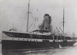 Delcampe - GOUV GEN BAENDELS Cargo Ship 1902 Postcard Size Real Photo #SDF944 - Handel
