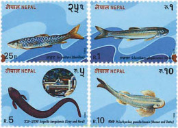 Delcampe - 28558 MNH NEPAL 1993 PECES - Nepal