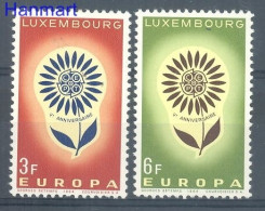 Delcampe - Luxembourg 1964 Mi 697-698 MNH (ZE3 LXB697-698) - 1964