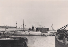 Delcampe - Baralt Cargo Ship Levantkade Amsterdam 1921 Postcard Size Real Photo #SDK457 - Handel
