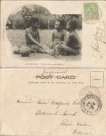 Delcampe - VANUATU - NEW HEBRIDES - YOUNG CHILDREN AND BREADFRUITS - PHOTOTYPIE BERGERET - 1907 - Vanuatu