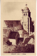 Delcampe - (39). Poligny. Jura. Ed Karrer Dole. L'Eglise - Poligny