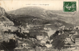 Delcampe - CPA Saint Claude Pont Suspendu - Saint Claude