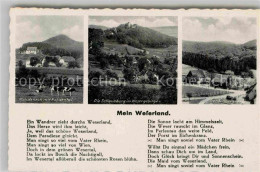 Delcampe - Weserbergland Rohdeneck Mit Rohdental Die Schaumburg Der Schneegrund - Rinteln