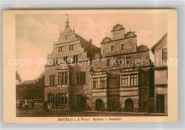 Delcampe - Rinteln Weser Niedersachsen Rathaus Ratskeller - Rinteln