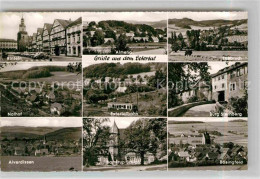 Delcampe - Rinteln Weser Niedersachsen Mit Almena Lassbruch Nalhof Extertalbahn Burg Sternb - Rinteln