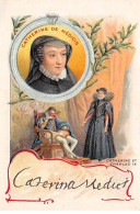 Delcampe - CHROMOS.AM23291.7x10 Cm Env.Chicorée Williot.Catherine De Médicis.Catherine Et Charles IX - Tè & Caffè