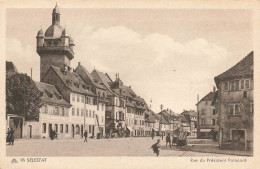 Delcampe - BAS RHIN SELESTAT Rue Du Président Poincaré - Selestat