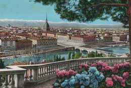 Delcampe - Italy Torino Panorama General View Fiume Po Ponte Architecture *YAK454 - Fiume Po