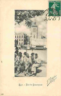 Delcampe - Carte Postale Ancienne - Algérie - Alger - Place Du Gouvernement - Animée - Tramway - CPA - Voir Scans Recto-Verso - Pos - Algerien