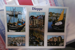 Delcampe - D 76 - Dieppe - Le Port, Le Quai Duquesne Et Le Château - Dieppe