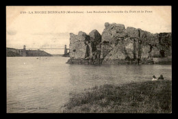 Delcampe - 56 - LA ROCHE-BERNARD - LES ROCHERS ET L'ENTREE DU PORT - La Roche-Bernard