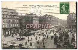 Delcampe - CPA Paris Place Et Avenue De L'Opera - Autres Monuments, édifices