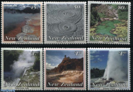 Delcampe - New Zealand 1993 Thermal Wonders 6v, Mint NH, History - Geology - Nuevos
