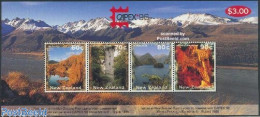 Delcampe - New Zealand 1996 Capex, Landscapes S/s, Mint NH, History - Nature - Geology - Trees & Forests - Philately - Nuevos