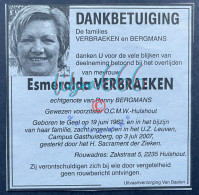 Delcampe - DANKBETUIGING (Knipsel) 2007 - Sint-Mattheus - HULSHOUT - Todesanzeige