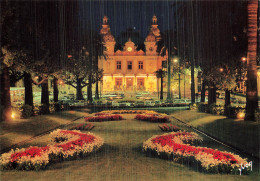 Delcampe - MONACO MONTE CARLO LES JARDINS ET LE CASINO ILLUMINES - Sonstige & Ohne Zuordnung