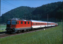 Delcampe - Burgdorf-Baddeckenstedt Elektrische Schnellzuglokomotive Re 4/4" Nr. 11 121 1967 - Burgdorf