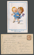 Delcampe - Donald McGill 1921 Old Postcard Mother Bought This 1 To Get Even With Mrs. Smith - Comicfiguren