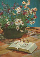 Delcampe - FLOWERS Vintage Postcard CPSM #PAR218 - Blumen
