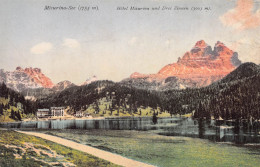 Delcampe - Misurina-See – Hotel Misurina - Belluno