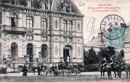 Delcampe - 78* BONNELLES  Chateau  Duchesse D Uses  Un Jour De Chasse   RL51,0301 - Jagd