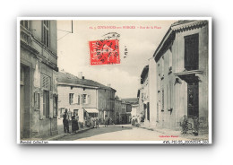 Delcampe - AWLP10-0745-55 - COUSANCES-AUX-FORGES - Rue De La Place - Sonstige & Ohne Zuordnung