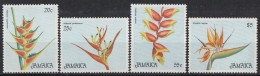 Delcampe - JAMAICA 1986 Michel 645-648 Unused MNH Set, Orchid Flowers - Jamaica (1962-...)