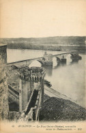 Delcampe - CPA Avignon Le Pont Saint Benezet Ensemble Avant La Restauration - Avignon