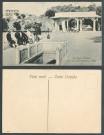 Delcampe - India Old Postcard Ana Sagar Baradari With A.G.G's Bungalow Ajmer Native Men 685 - Indien