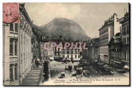 Delcampe - Grenoble - La Place Grenette Et Le Mont St Eynard CPA - Grenoble