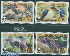 Delcampe - Cook Islands 2005 WWF, Kingfisher 4v, Mint NH, Nature - Birds - World Wildlife Fund (WWF) - Altri & Non Classificati