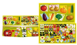 Delcampe - Finland 2010 Happy Vegetables Set Of 8 Stamps In Booklet With Stickers MNH - Légumes
