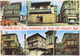 Delcampe - 42 CHARLIEU SES MAISONS DE BOIS DU MOYEN AGE - Charlieu