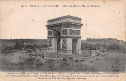 Delcampe - 75-PARIS L ARC DE TRIOMPHE-N°T1213-G/0267 - Triumphbogen