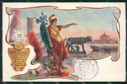 Delcampe - Militari 79º Reggimento Fanteria Roma Cartolina XF0220 - Regimente