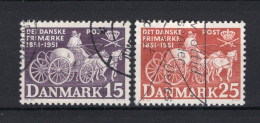 Delcampe - DENEMARKEN Yt. 341/342° Gestempeld 1951 - Usati
